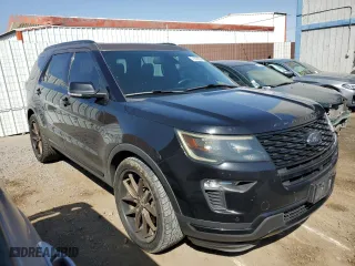 2019 Ford Explorer Sport with VIN 1FM5K8GT0KGA73308, listed as a Copart auction lot 71674294 with 63,206 mi miles and Salvage Title. Bid and sale history available at carsss.com. Image 4.