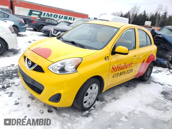 2018 Nissan Micra S z VIN 3N1CK3CP8JL257318, wystawiony jako Copart lot #81937884 z przebiegiem 87 948 mil mil oraz Szkody całkowita. Historia ofert i sprzedaży dostępna na DreamBid. Obrazek 1.