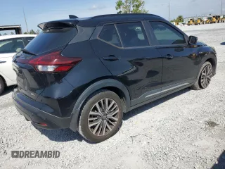 2021 Nissan Kicks SR with VIN 3N1CP5DV3ML476346, listed as a Copart auction lot 51370585 with 122,428 mi miles and Salvage Title. Bid and sale history available at carsss.com. Image 3.