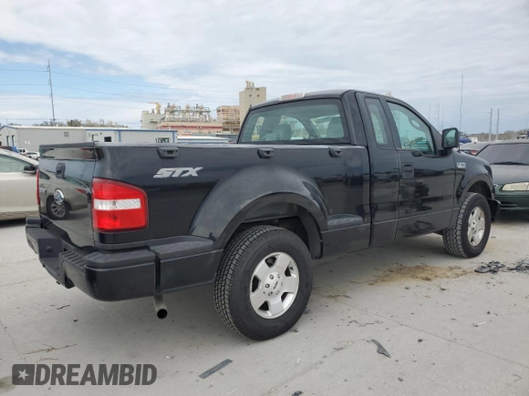 2006 Ford F-150 STX with VIN 1FTRF022X6KC52615, listed as a Copart auction lot 47594435 with 113,143 mi miles and Salvage Title. Bid and sale history available at carsss.com. Image 3.