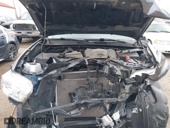 2022 Toyota Tacoma SR with VIN 3TMCZ5ANXNM483172, listed as a IAAI auction lot 42078035 with 36,088 mi miles and . Bid and sale history available at DreamBid. Image 10.