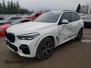 2022 BMW X5 xDrive40i z VIN 5UXCR6C06N9N41332, wystawiony jako Copart lot #84038904 z przebiegiem 56 555 mil mil oraz Czysty tytuł • Clean title. Historia ofert i sprzedaży dostępna na DreamBid. Obrazek 1.