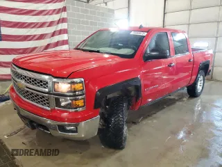 2014 Chevrolet Silverado 1500 LT with VIN 3GCUKREC1EG192700, listed as a Copart auction lot 75665673 with 162,472 mi miles and Salvage Title. Bid and sale history available at DreamBid. Image 1.