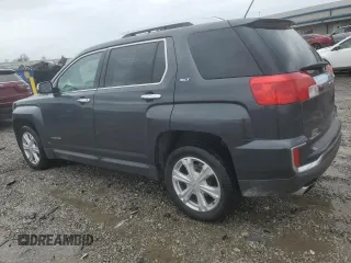 2017 GMC Terrain SLT with VIN 2GKFLUE38H6189855, listed as a Copart auction lot 52100605 with 115,364 mi miles and Salvage Title. Bid and sale history available at carsss.com. Image 2.