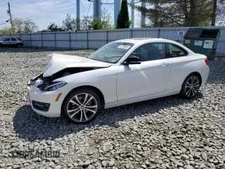 2015 BMW 2 Series 228i xDrive with VIN WBA1F7C56FVX95972, listed as a Copart auction lot 54759885 with 52,483 mi miles and Salvage Title. Bid and sale history available at carsss.com. Image 1.