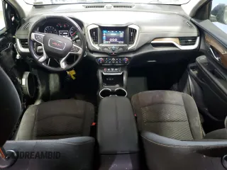 2018 GMC Terrain SLE with VIN 3GKALTEXXJL123185, listed as a Copart auction lot 45950595 with 120,635 mi miles and Salvage Title. Bid and sale history available at carsss.com. Image 8.