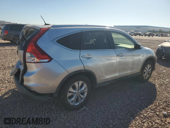 2012 Honda CR-V EX-L with VIN JHLRM4H74CC022867, listed as a Copart auction lot 81570304 with 203,475 mi miles and Salvage Title. Bid and sale history available at carsss.com. Image 3.