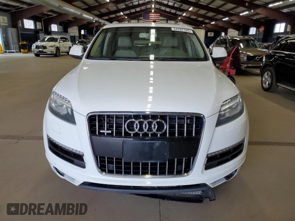 2015 Audi Q7 Premium Plus z VIN WA1LGAFE2FD002409, wystawiony jako Copart lot #54202165 z przebiegiem 195 752 mil mil oraz Czysty tytuł • Clean title. Historia ofert i sprzedaży dostępna na DreamBid. Obrazek 5.