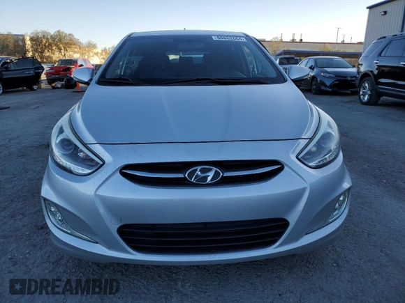 2015 Hyundai Accent Sport with VIN KMHCU5AE0FU201483, listed as a Copart auction lot 80882664 with 66,292 mi miles and Salvage Title. Bid and sale history available at carsss.com. Image 5.
