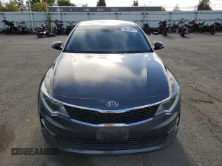 2017 Kia Optima LX with VIN 5XXGT4L32HG156845, listed as a Copart auction lot 76312814 with 124,810 mi miles and Clean Title. Bid and sale history available at carsss.com. Image 5.