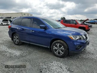 2017 Nissan Pathfinder SL z VIN 5N1DR2MM6HC677396, wystawiony jako Copart lot #56929385 z przebiegiem 93 867 mil mil oraz Szkoda całkowita • Salvage title. Historia ofert i sprzedaży dostępna na DreamBid. Obrazek 4.