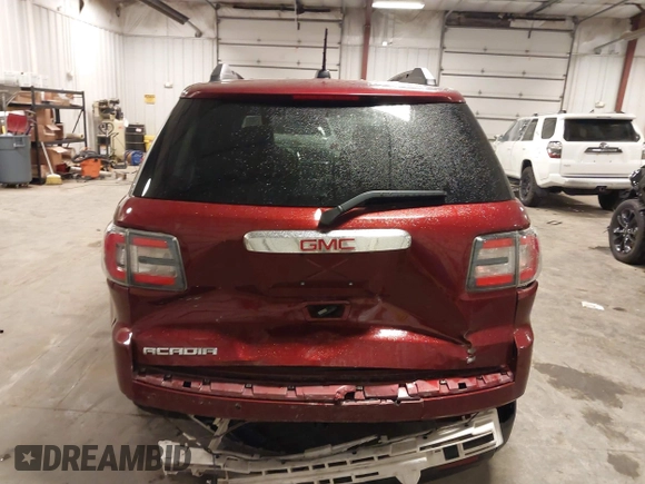 2016 GMC Acadia SLE with VIN 1GKKRPKD1GJ126402, listed as a IAAI auction lot 42079965 with 136,556 mi miles and . Bid and sale history available at DreamBid. Image 16.