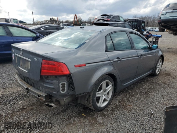 2004 Acura TL with VIN 19UUA66234A005706, listed as a Copart auction lot 50957245 with 98,055 mi miles and Salvage Title. Bid and sale history available at carsss.com. Image 3.