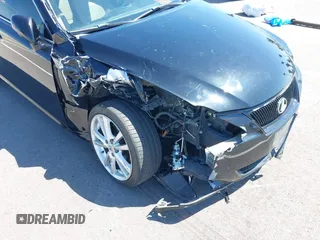 2007 Lexus IS 250 with VIN JTHBK262072036839, listed as a IAAI auction lot 42603071 with 196,683 mi miles and . Bid and sale history available at DreamBid. Image 6.