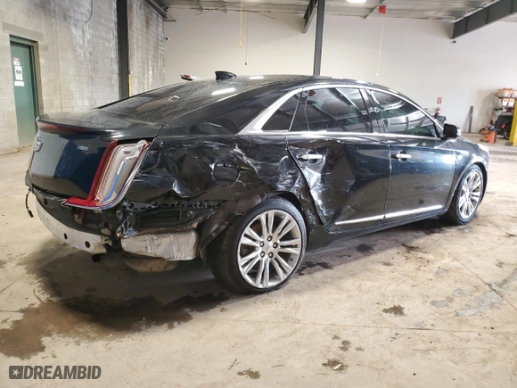 2019 Cadillac XTS Luxury with VIN 2G61M5S33K9112140, listed as a Copart auction lot 52600045 with 999,999 mi miles and Salvage Title. Bid and sale history available at carsss.com. Image 3.