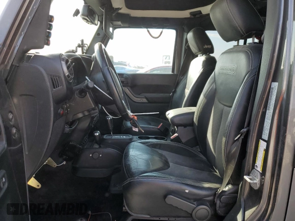 2018 Jeep Wrangler JK Unlimited Sport S with VIN 1C4BJWDG8JL812324, listed as a Copart auction lot 76595354 with 140,013 mi miles and Salvage Title. Bid and sale history available at carsss.com. Image 7.