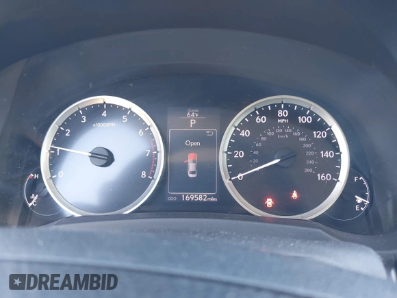 2015 Lexus IS 250 with VIN JTHBF1D27F5076348, listed as a IAAI auction lot 42322715 with 169,582 mi miles and . Bid and sale history available at DreamBid. Image 7.