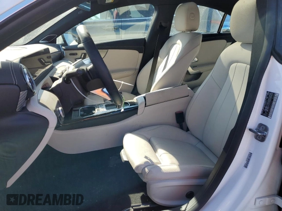 2024 Mercedes-Benz CLA 250 with VIN W1K5J4HB6RN452976, listed as a Copart auction lot 46283815 with 3,868 mi miles and Salvage title. Bid and sale history available at DreamBid. Image 7.