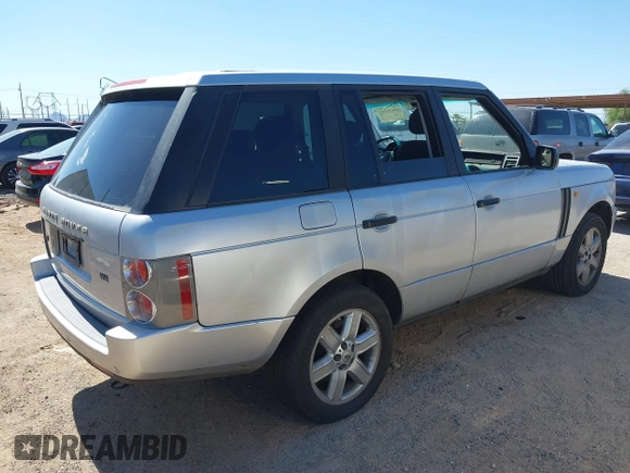 2003 Land Rover Range Rover HSE with VIN SALME11483A134918, listed as a IAAI auction lot 42476185 with 147,629 mi miles and . Bid and sale history available at DreamBid. Image 4.