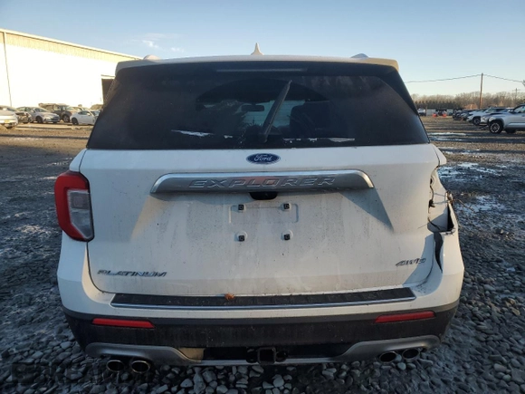 2023 Ford Explorer Platinum with VIN 1FM5K8HC9PGA51359, listed as a Copart auction lot 86424084 with 36,699 mi miles and Salvage title. Bid and sale history available at DreamBid. Image 6.
