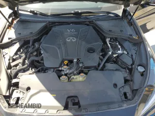 2021 Infiniti Q50 Signature Edition with VIN JN1EV7CP7MM700303, listed as a Copart auction lot 58534285 with 44,081 mi miles and Salvage title. Bid and sale history available at DreamBid. Image 11.