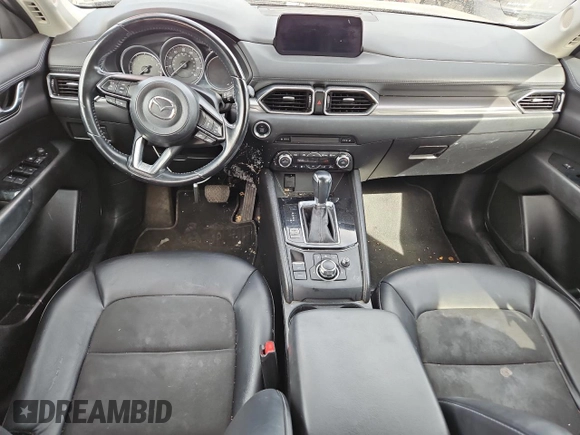 2018 Mazda CX-5 Touring z VIN JM3KFBCM4J0349687, wystawiony jako Copart lot #55857945 z przebiegiem Nie podano mil oraz Szkoda całkowita • Salvage title. Historia ofert i sprzedaży dostępna na DreamBid. Obrazek 8.