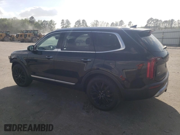 2020 Kia Telluride SX with VIN 5XYP5DHC0LG046674, listed as a Copart auction lot 53241575 with 80,267 mi miles and Salvage title. Bid and sale history available at DreamBid. Image 2.