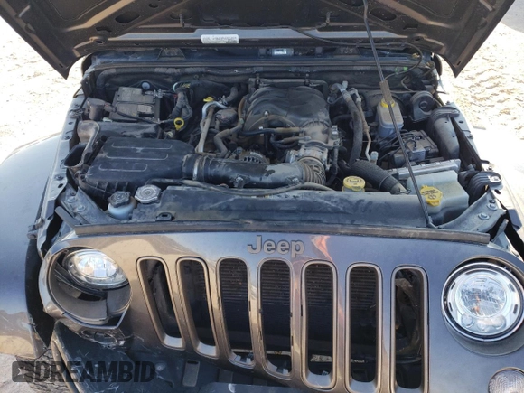 2018 Jeep Wrangler JK Unlimited Sport with VIN 1C4BJWDG8JL885080, listed as a Copart auction lot 70448894 with 26,801 mi miles and Salvage Title. Bid and sale history available at carsss.com. Image 11.