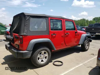 2016 Jeep Wrangler Unlimited Sport with VIN 1C4BJWDG9GL302542, listed as a Copart auction lot 63942405 with 174,632 mi miles and Clean title. Bid and sale history available at DreamBid. Image 3.