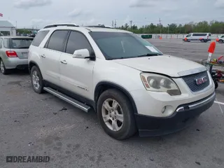 2008 GMC Acadia SLT1 with VIN 1GKER23738J169844, listed as a IAAI auction lot 41922922 with NaN miles. Bid and sale history available at carsss.com. Image 1.