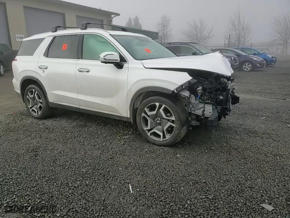 2024 Hyundai Palisade Limited with VIN KM8R5DGE0RU668089, listed as a Copart auction lot 46718955 with 0 mi miles and Salvage Title. Bid and sale history available at carsss.com. Image 11.