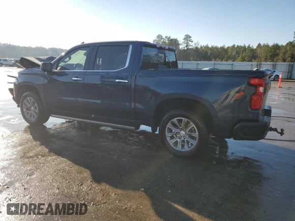 2020 Chevrolet Silverado 1500 High Country with VIN 3GCUYHED0LG364794, listed as a Copart auction lot 42399815 with 64,227 mi miles and Salvage Title. Bid and sale history available at carsss.com. Image 2.