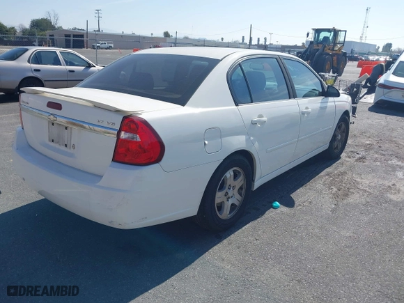2005 Chevrolet Malibu LT with VIN 1G1ZU54835F176465, listed as a IAAI auction lot 41637509 with 116,373 mi miles. Bid and sale history available at carsss.com. Image 4.