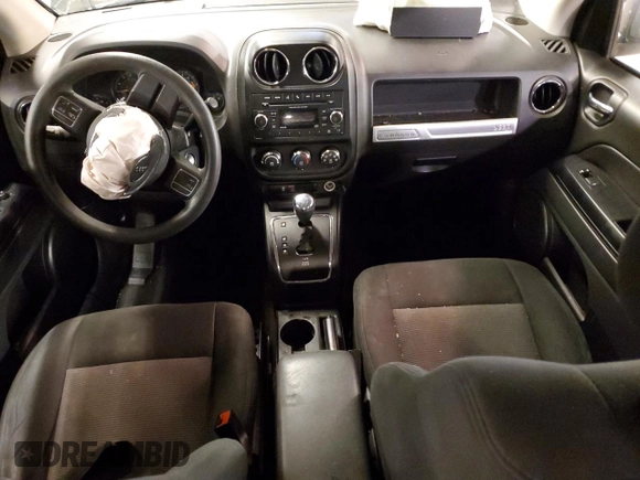 2015 Jeep Compass Sport with VIN 1C4NJDBB6FD177260, listed as a Copart auction lot 87327684 with Not Provided miles and Salvage Title. Bid and sale history available at carsss.com. Image 8.
