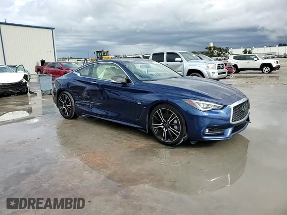 2018 Infiniti Q60 Sport with VIN JN1EV7EKXJM342904, listed as a Copart auction lot 84344174 with 32,239 mi miles and Non Repairable. Bid and sale history available at DreamBid. Image 11.