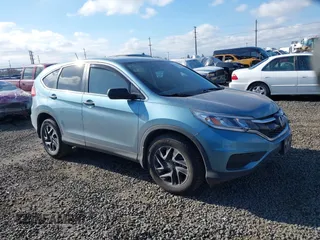 2016 Honda CR-V SE with VIN 2HKRM4H44GH656502, listed as a IAAI auction lot 41725344 with 44,783 mi miles and . Bid and sale history available at carsss.com. Image 1.