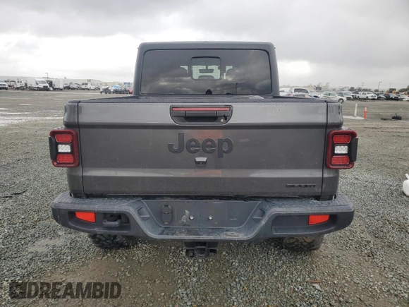 2021 Jeep Gladiator Sport S with VIN 1C6JJTAG0ML508141, listed as a Copart auction lot 48890065 with 44,583 mi miles and Salvage title. Bid and sale history available at DreamBid. Image 6.