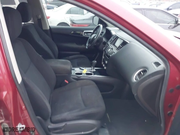 2016 Nissan Pathfinder S with VIN 5N1AR2MN2GC605783, listed as a IAAI auction lot 41287414 with 206,515 mi miles. Bid and sale history available at carsss.com. Image 5.