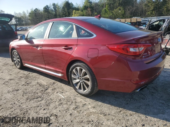 2016 Hyundai Sonata Sport with VIN 5NPE34AF6GH354691, listed as a Copart auction lot 52252505 with 98,793 mi miles and Salvage Title. Bid and sale history available at DreamBid. Image 2.