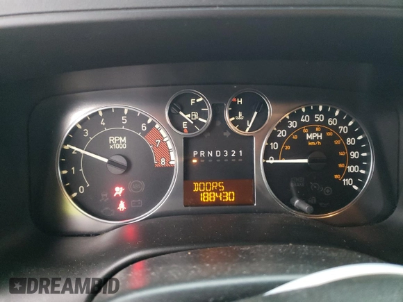 2007 Hummer H3 SUV with VIN 5GTDN13EX78106248, listed as a Copart auction lot 84343994 with 188,430 mi miles and Clean Title. Bid and sale history available at DreamBid. Image 9.
