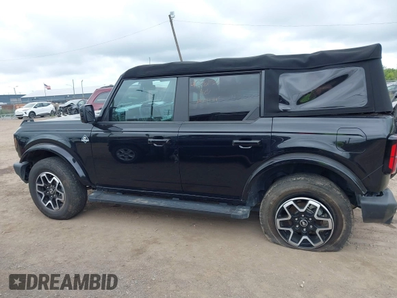 2023 Ford Bronco с VIN 1FMDE5BHXPLA83735, выставлен на аукционе IAAI как лот 42351136 с пробегом 34 737 миль миль и . История ставок и продаж доступна на DreamBid. Изображение 14.