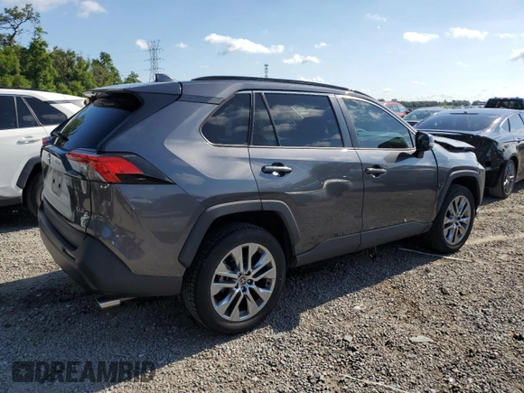 2022 Toyota RAV4 XLE Premium with VIN 2T3C1RFVXNC198804, listed as a Copart auction lot 52865365 with 50,677 mi miles and Non repairable. Bid and sale history available at DreamBid. Image 3.