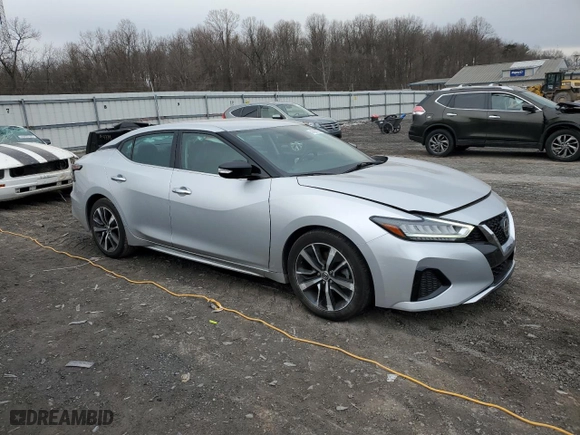 2021 Nissan Maxima SV with VIN 1N4AA6CVXMC506571, listed as a Copart auction lot 44023055 with 71,269 mi miles and Salvage Title. Bid and sale history available at carsss.com. Image 4.