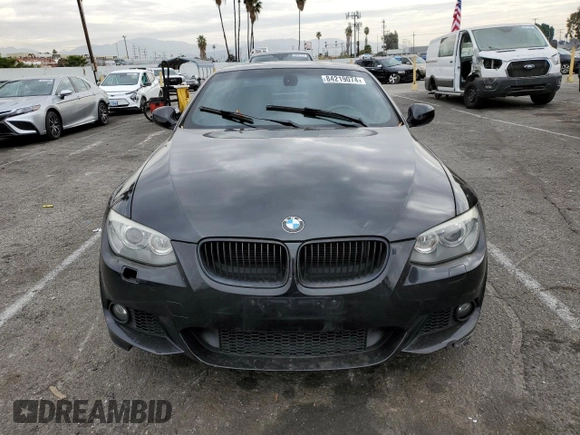 2011 BMW 3 Series 335i with VIN WBADX7C59BE743322, listed as a Copart auction lot 84219074 with 94,623 mi miles and Salvage Title. Bid and sale history available at carsss.com. Image 5.