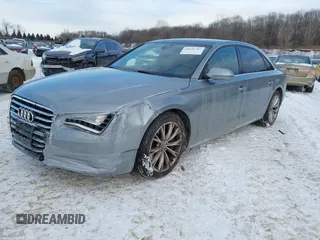 2012 Audi A8 with VIN WAURVAFD8CN017206, listed as a IAAI auction lot 41626707 with 138,922 mi miles and . Bid and sale history available at DreamBid. Image 2.