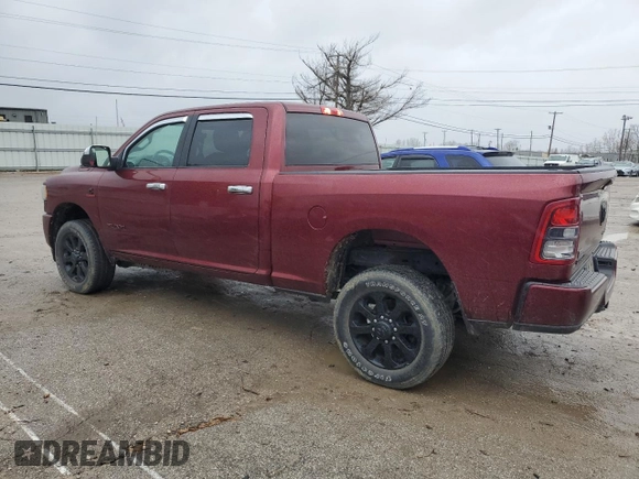 2022 Ram 2500 Lone Star z VIN 3C6UR5DL1NG168751, wystawiony jako Copart lot #87248104 z przebiegiem 96 886 mil mil oraz Szkoda całkowita • Salvage title. Historia ofert i sprzedaży dostępna na DreamBid. Obrazek 2.