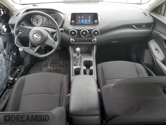 2025 Nissan Sentra S with VIN 3N1AB8BV5SY270147, listed as a Copart auction lot 51860955 with 1,440 mi miles and Salvage Title. Bid and sale history available at DreamBid. Image 8.