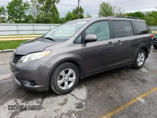2013 Toyota Sienna LE AAS with VIN 5TDKK3DC1DS308855, listed as a Copart auction lot 55651635 with 160,019 mi miles and Salvage Title. Bid and sale history available at carsss.com. Image 1.