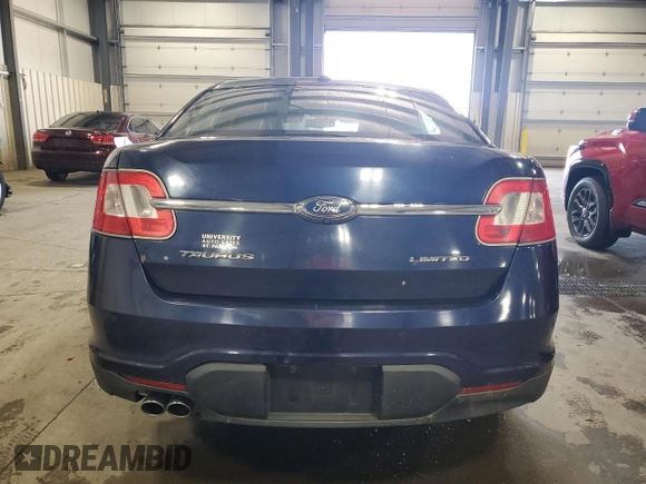 2011 Ford Taurus Limited with VIN 1FAHP2FW2BG136488, listed as a Copart auction lot 62852975 with 216,879 mi miles and Salvage title. Bid and sale history available at DreamBid. Image 6.