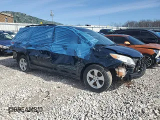 2012 Toyota Sienna LE AAS with VIN 5TDKK3DC1CS222623, listed as a Copart auction lot 44510455 with 164,491 mi miles and Salvage Title. Bid and sale history available at carsss.com. Image 4.